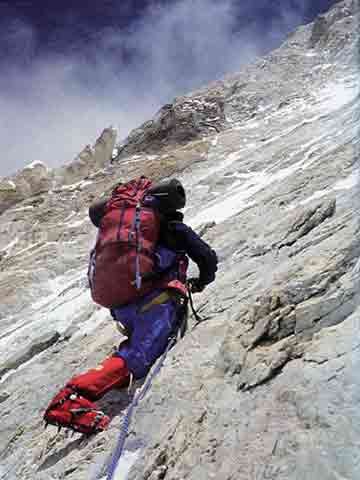 
Vojtek Kurtyka Climbing Gasherbrum IV West Face - The Shining Wall 1985 - World Mountaineering: The World's Great Mountains by the World's Great Mountaineers book

